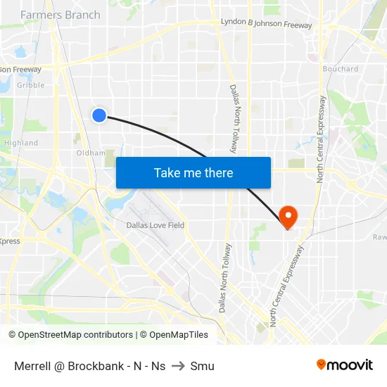 Merrell @ Brockbank - N - Ns to Smu map