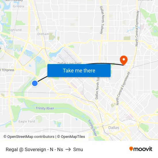 Regal @ Sovereign - N - Ns to Smu map