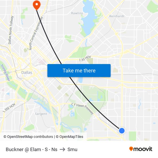 Buckner @ Elam - S - Ns to Smu map