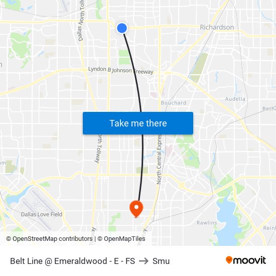 Belt Line @ Emeraldwood - E - FS to Smu map