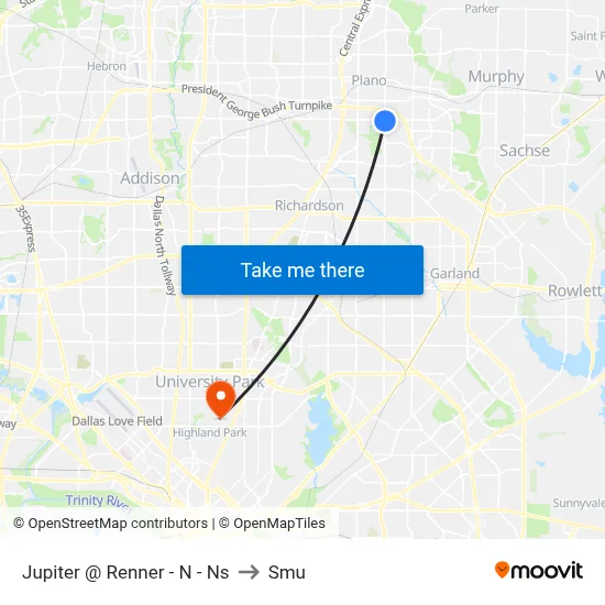 Jupiter @ Renner - N - Ns to Smu map