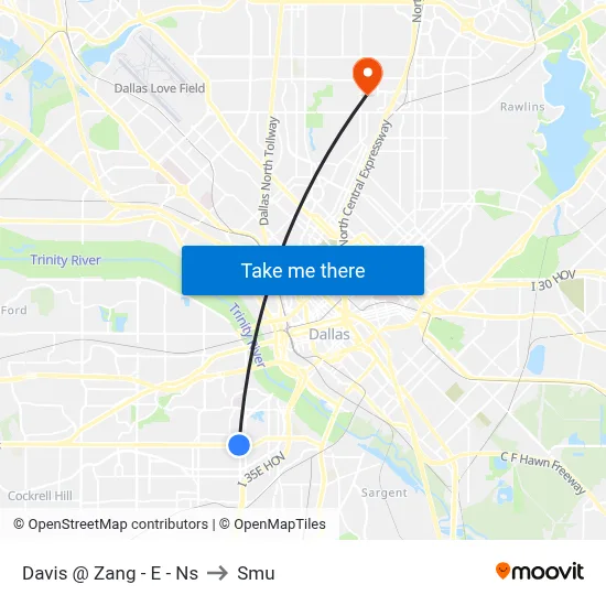 Davis @ Zang - E - Ns to Smu map