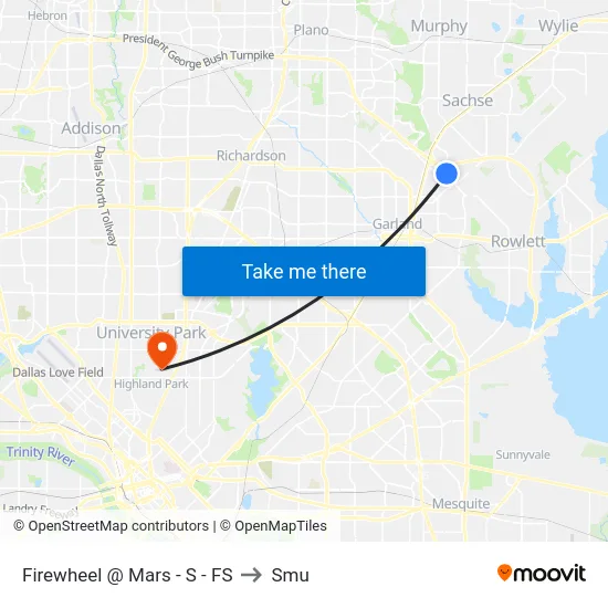 Firewheel @ Mars - S - FS to Smu map