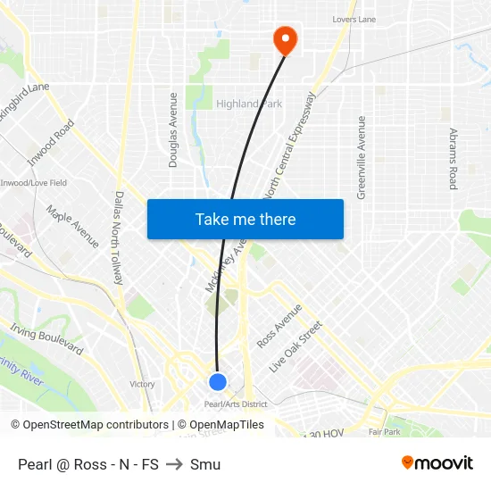 Pearl @ Ross - N - FS to Smu map