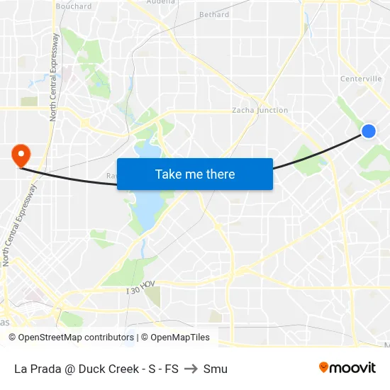 La Prada @ Duck Creek - S - FS to Smu map