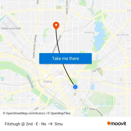 Fitzhugh @ 2nd - E - Ns to Smu map