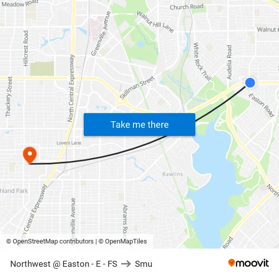 Northwest @ Easton - E - FS to Smu map