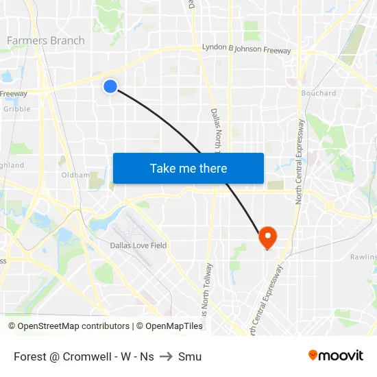 Forest @ Cromwell - W - Ns to Smu map