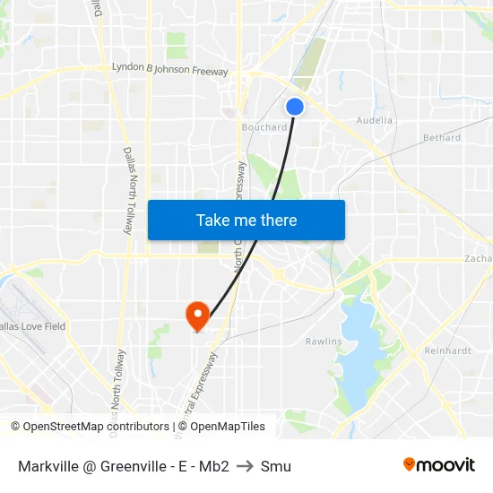 Markville @ Greenville - E - Mb2 to Smu map