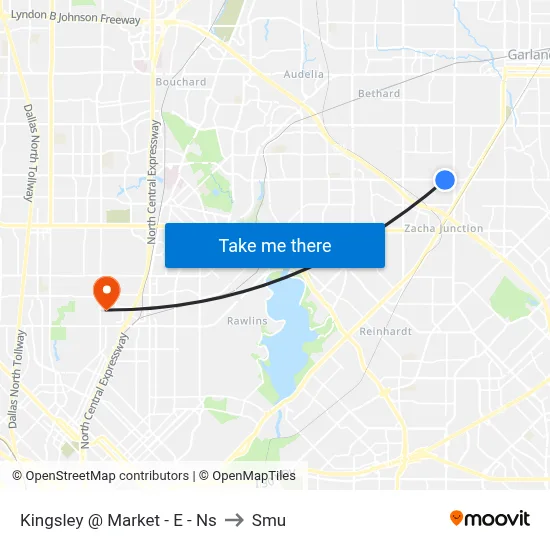 Kingsley @ Market - E - Ns to Smu map
