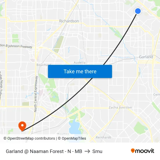 Garland @ Naaman Forest - N - MB to Smu map