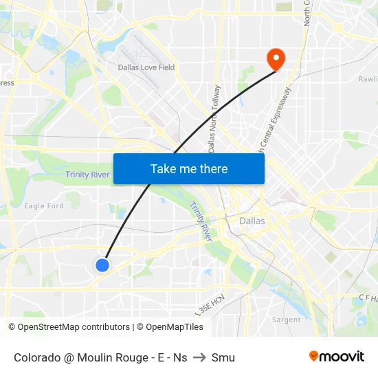 Colorado @ Moulin Rouge - E - Ns to Smu map