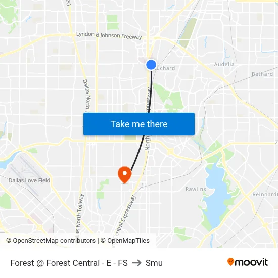 Forest @ Forest Central - E - FS to Smu map