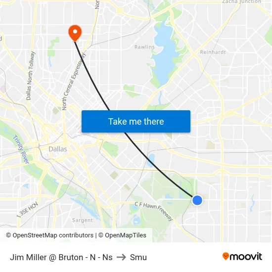 Jim Miller @ Bruton - N - Ns to Smu map