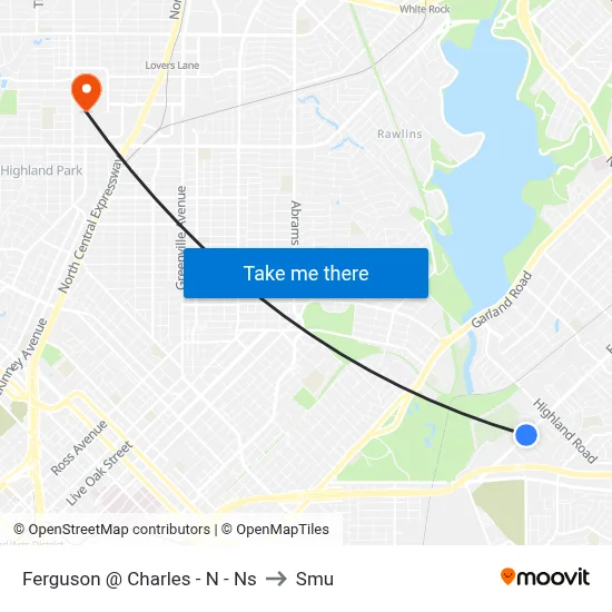 Ferguson @ Charles - N - Ns to Smu map