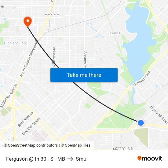 Ferguson @ Ih 30 - S - MB to Smu map