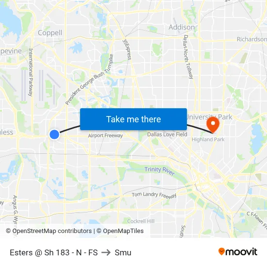 Esters @ Sh 183 - N - FS to Smu map