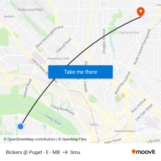 Bickers @ Puget - E - MB to Smu map