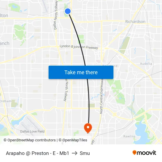 Arapaho @ Preston - E - Mb1 to Smu map