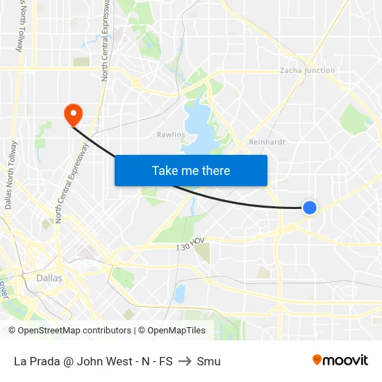 La Prada @ John West - N - FS to Smu map