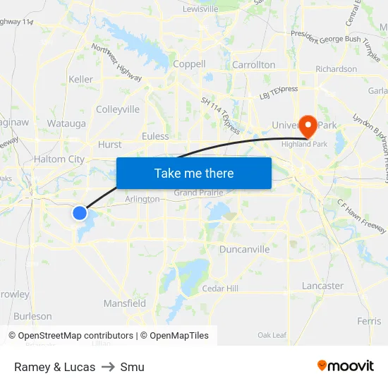 Ramey & Lucas to Smu map