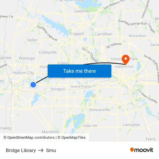 Bridge Library to Smu map