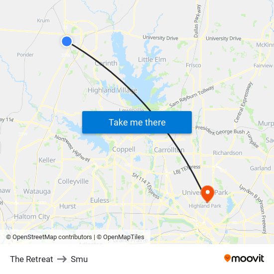 The Retreat to Smu map