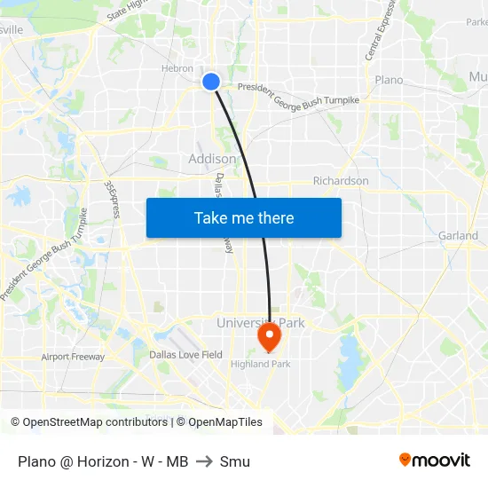 Plano @ Horizon - W - MB to Smu map