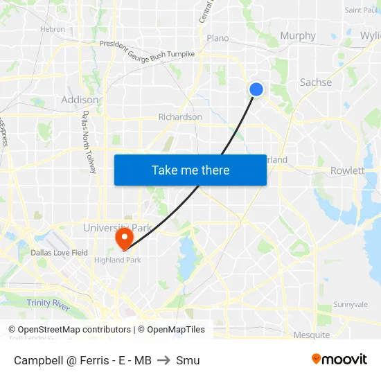Campbell @ Ferris - E - MB to Smu map