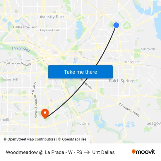 Woodmeadow @ La Prada - W - FS to Unt Dallas map