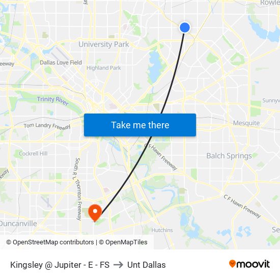 Kingsley @ Jupiter - E - FS to Unt Dallas map