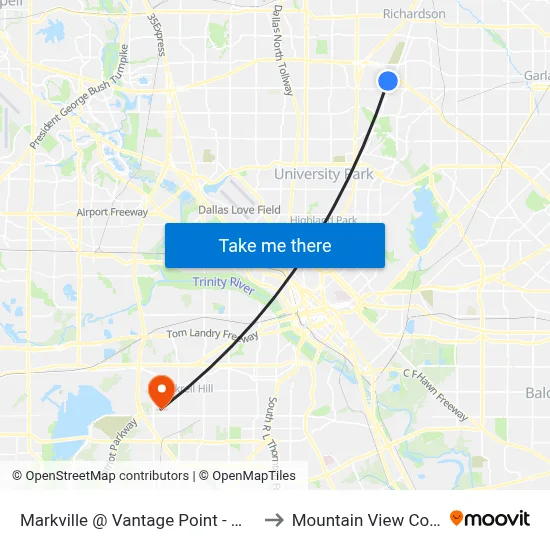 Markville @ Vantage Point - W - Mb1 to Mountain View College map