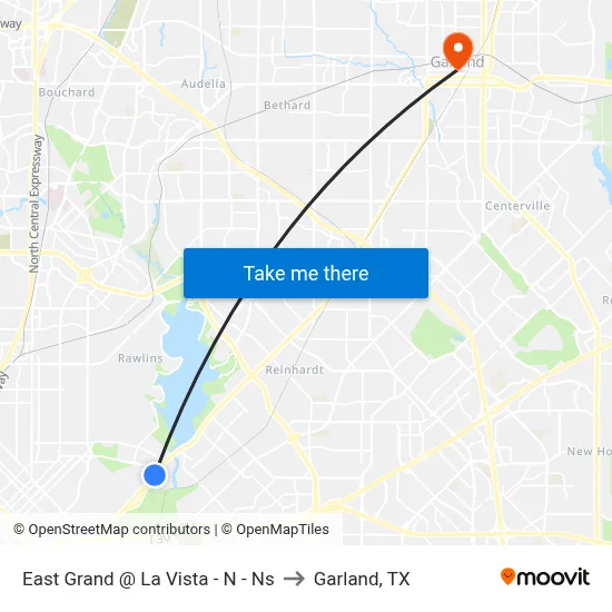 East Grand @ La Vista - N - Ns to Garland, TX map