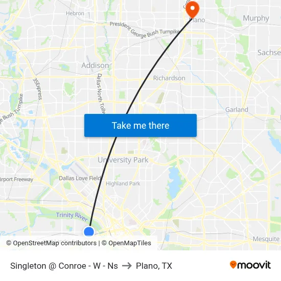 Singleton @ Conroe - W - Ns to Plano, TX map
