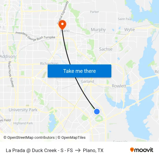 La Prada @ Duck Creek - S - FS to Plano, TX map