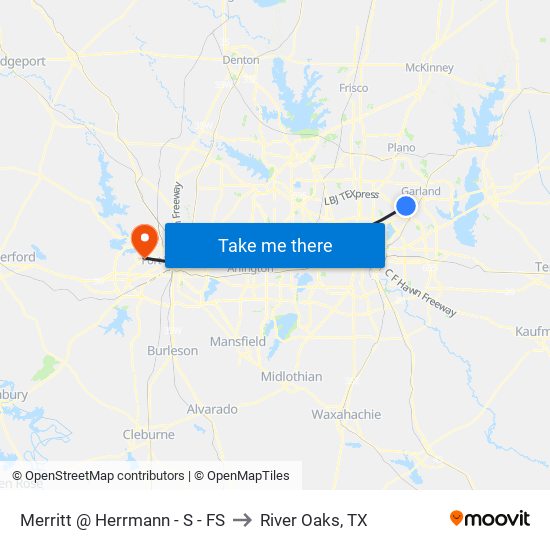 Merritt @ Herrmann - S - FS to River Oaks, TX map