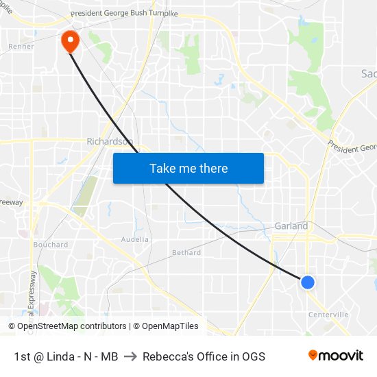 1st @ Linda - N - MB to Rebecca's Office in OGS map