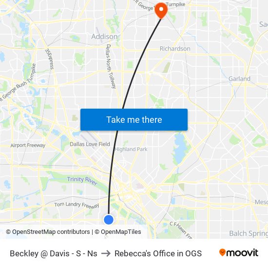 Beckley @ Davis - S - Ns to Rebecca's Office in OGS map