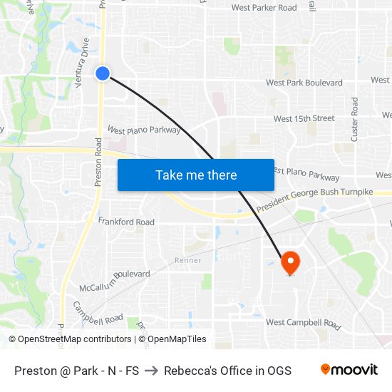 Preston @ Park - N - FS to Rebecca's Office in OGS map