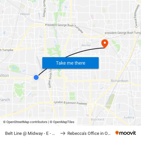 Belt Line @ Midway - E - MB to Rebecca's Office in OGS map