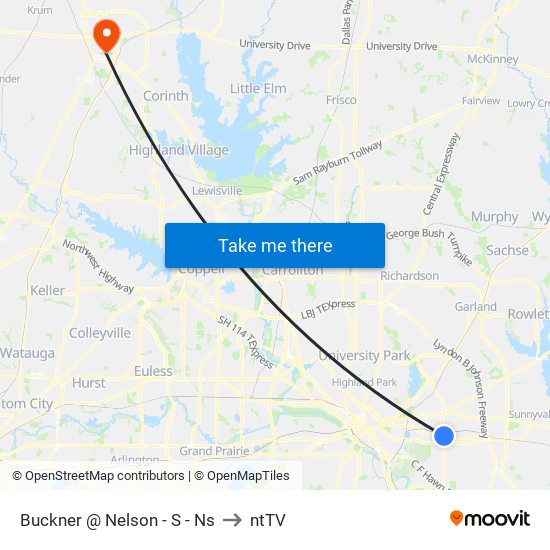 Buckner @ Nelson - S - Ns to ntTV map