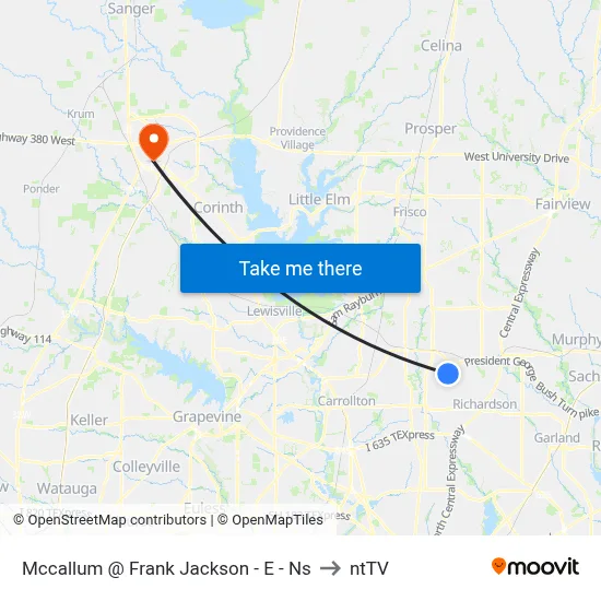 Mccallum @ Frank Jackson - E - Ns to ntTV map