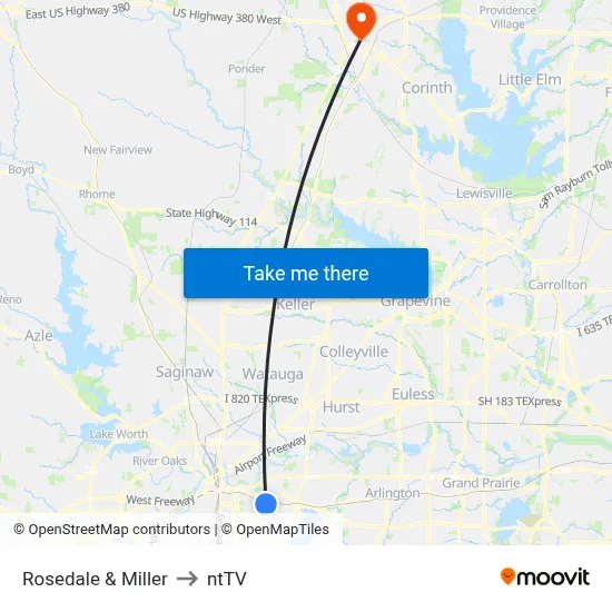 Rosedale & Miller to ntTV map