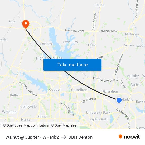 Walnut @ Jupiter - W - Mb2 to UBH Denton map