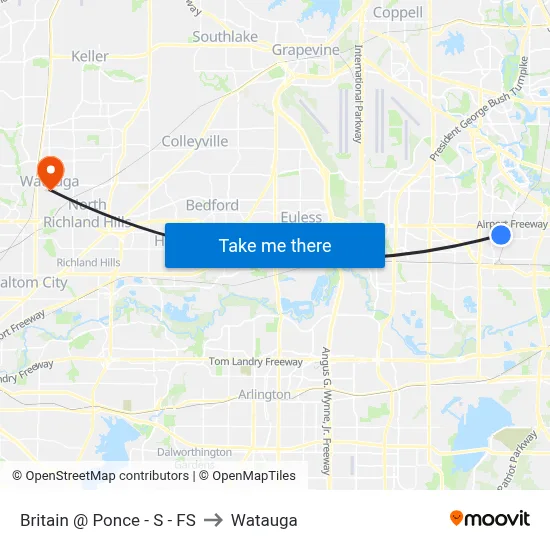 Britain @ Ponce - S - FS to Watauga map
