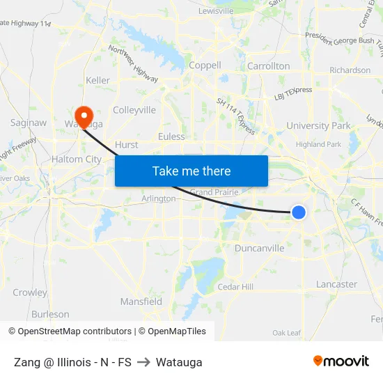 Zang @ Illinois - N - FS to Watauga map