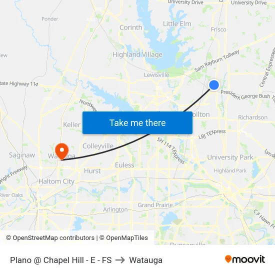 Plano @ Chapel Hill - E - FS to Watauga map