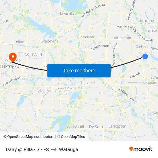 Dairy @ Rilla - S - FS to Watauga map