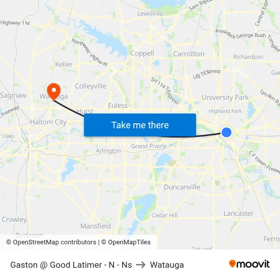 Gaston @ Good Latimer - N - Ns to Watauga map