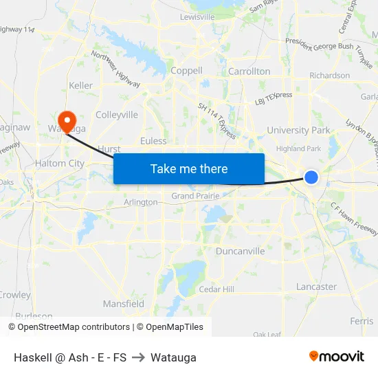 Haskell @ Ash - E - FS to Watauga map